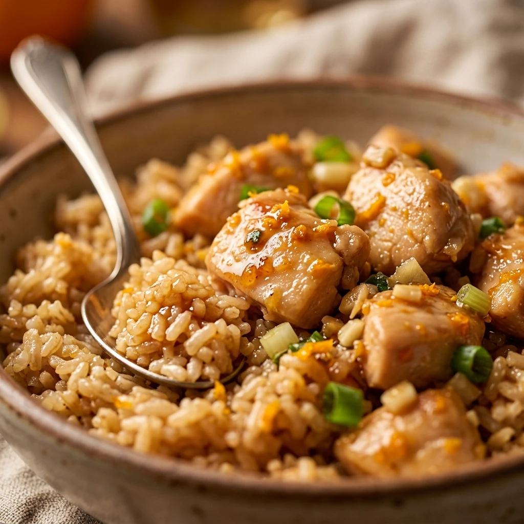 Dump And Walk High Protein Orange Chicken And Rice Crockpot Under $20 Feeds A Crowd