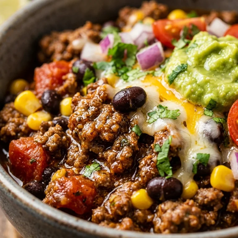 Dump And Walk High Protein Taco Bowls Crockpot No Chopping