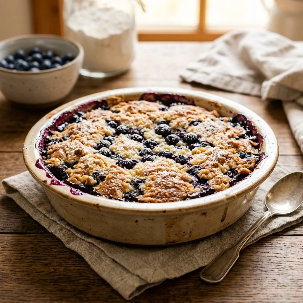 Dump Blueberry Cake Easy 3 Ingredient No Fail Bakery Style