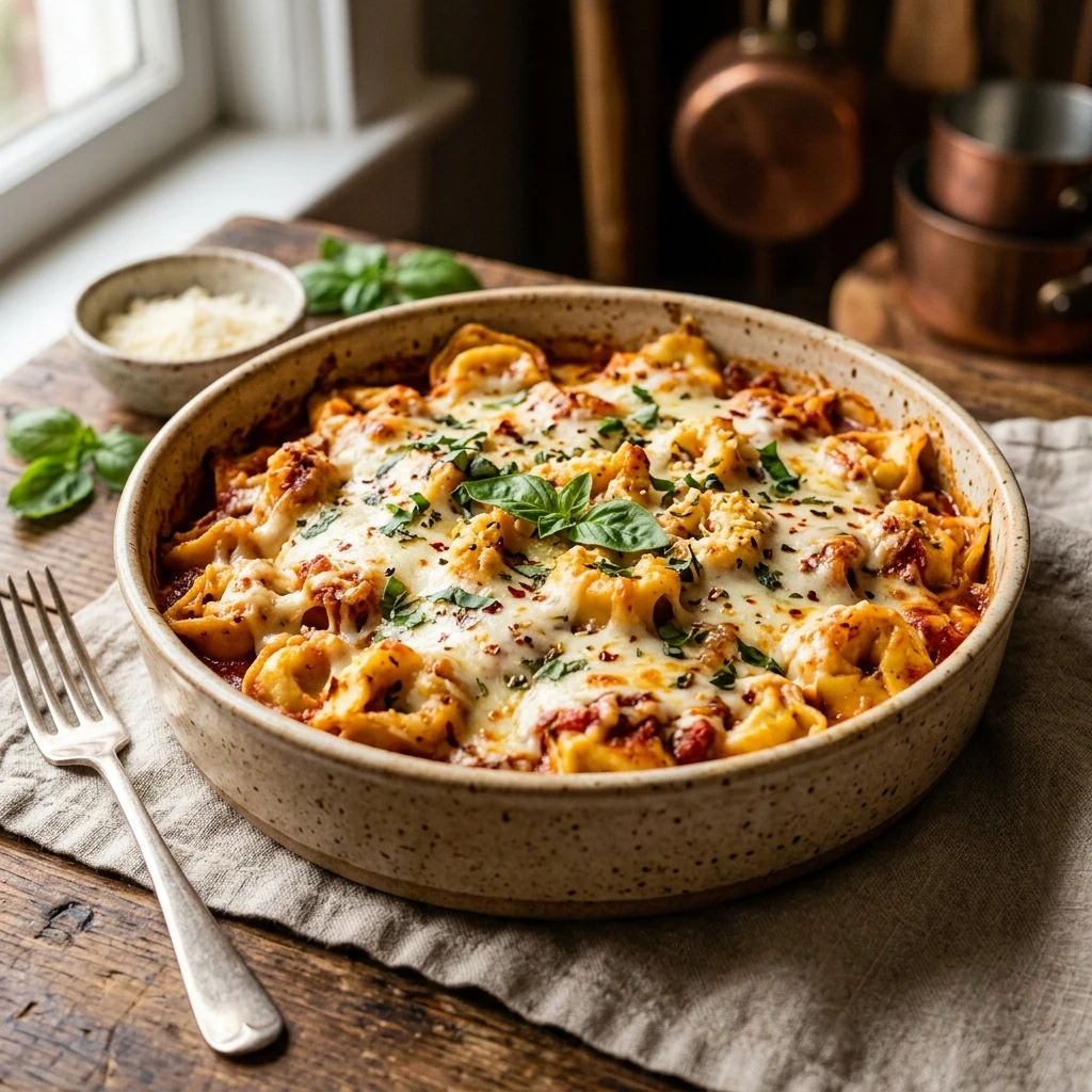 Easy $8 Baked Tortellini Cheap And Cheesy