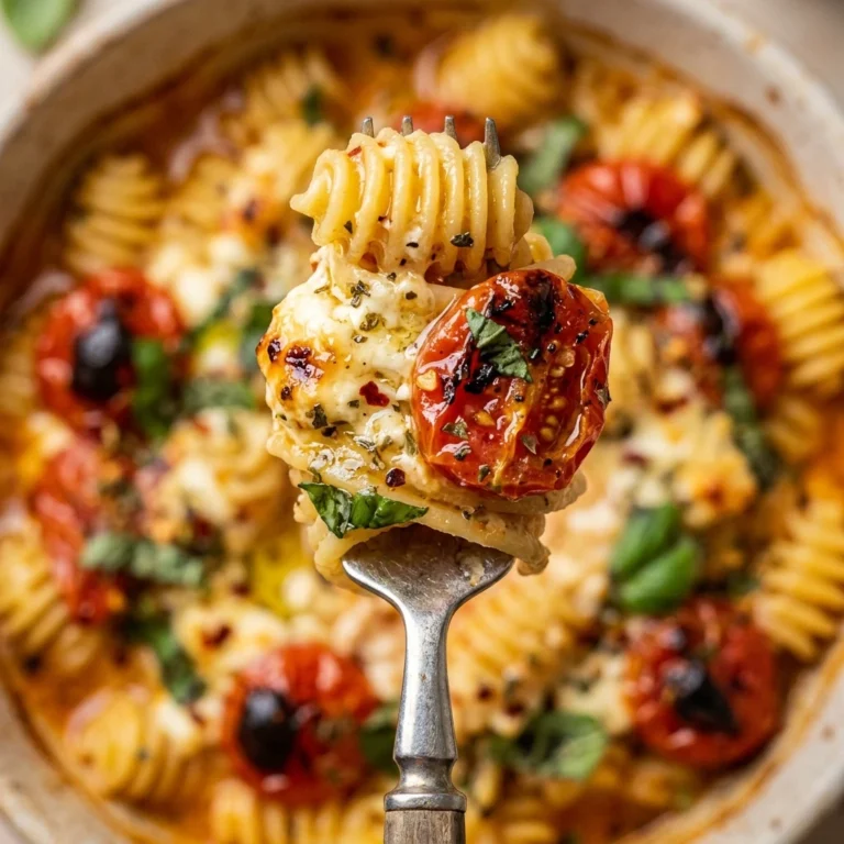 Easy Baked Feta Pasta TikTok Famous