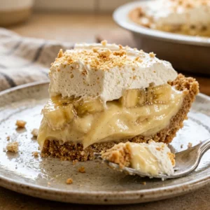 Easy Banana Cream Pie Store Crust No Rolling 10 Min Prep No Fail