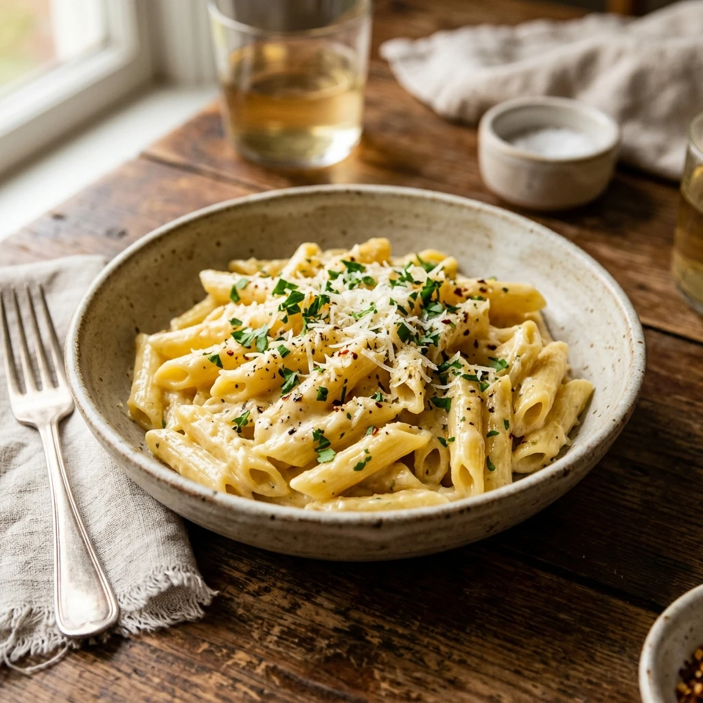 Easy Budget Pasta Under $2 Per Serving Creamy & Cheesy
