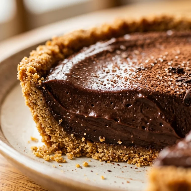 Easy Chocolate Pie No Bake Store Crust