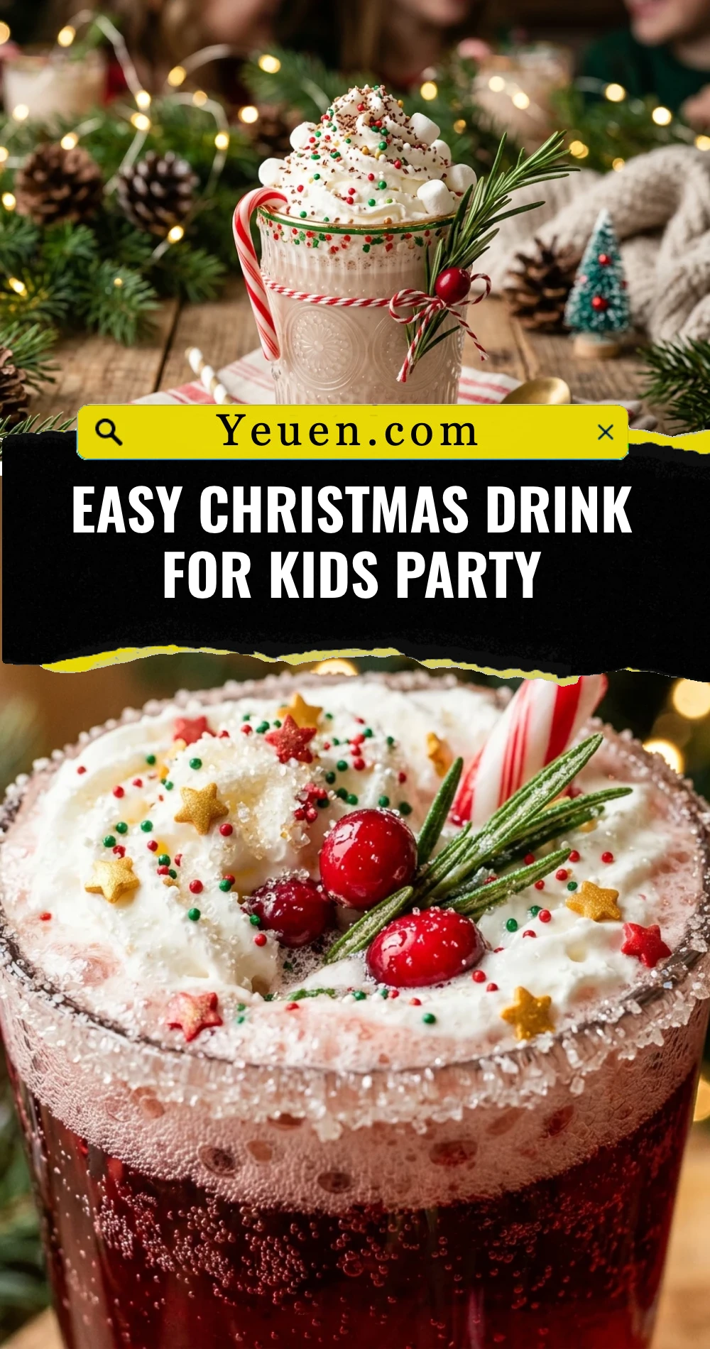 Easy Christmas Drink For Kids Party