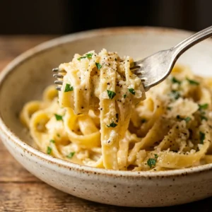 Easy Creamy Garlic Parmesan Pasta Ready In 20 Min