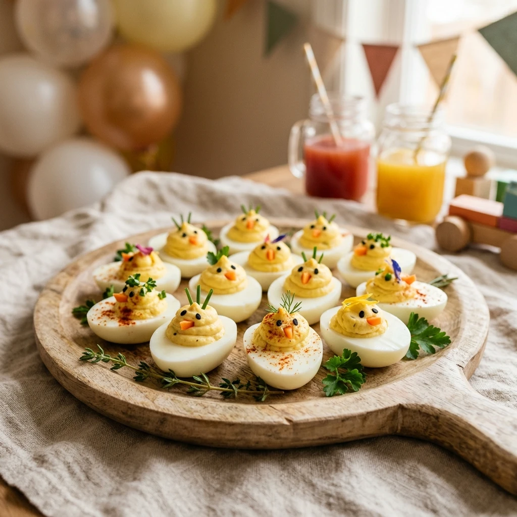 Easy Finger Foods Deviled Eggs For Kids Party