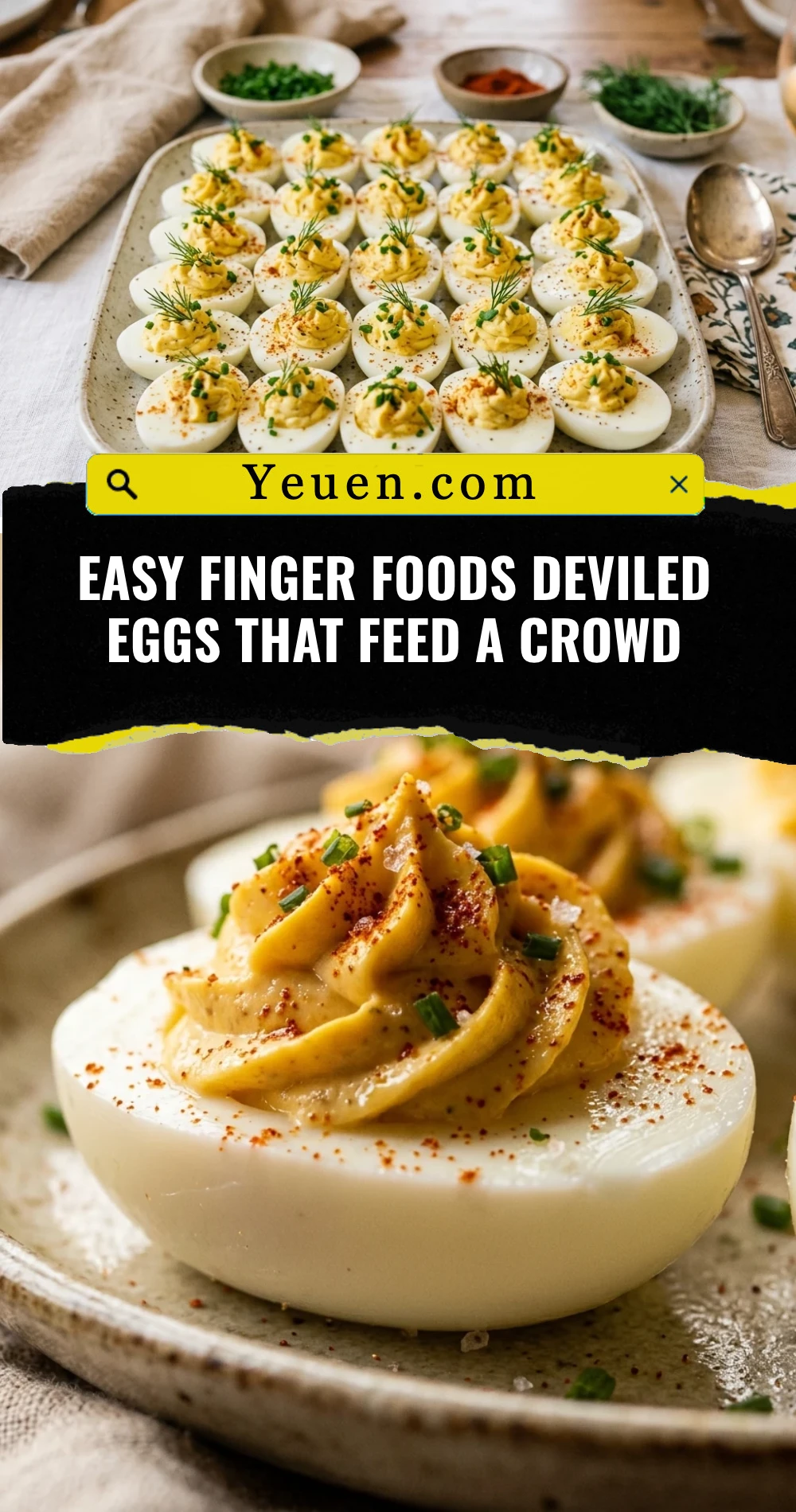 Easy Finger Foods Deviled Eggs That Feed A Crowd