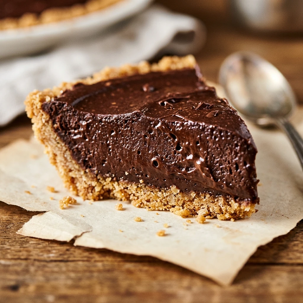 Easy French Silk Pie Store Crust No Rolling 10 Min Prep No Fail