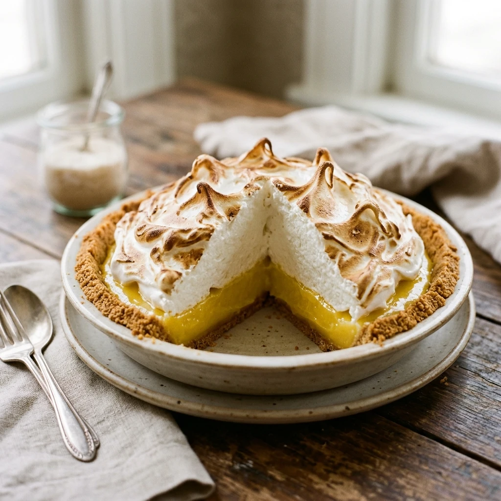 Easy Lemon Meringue Pie Store Crust No Rolling 10 Min Prep No Fail