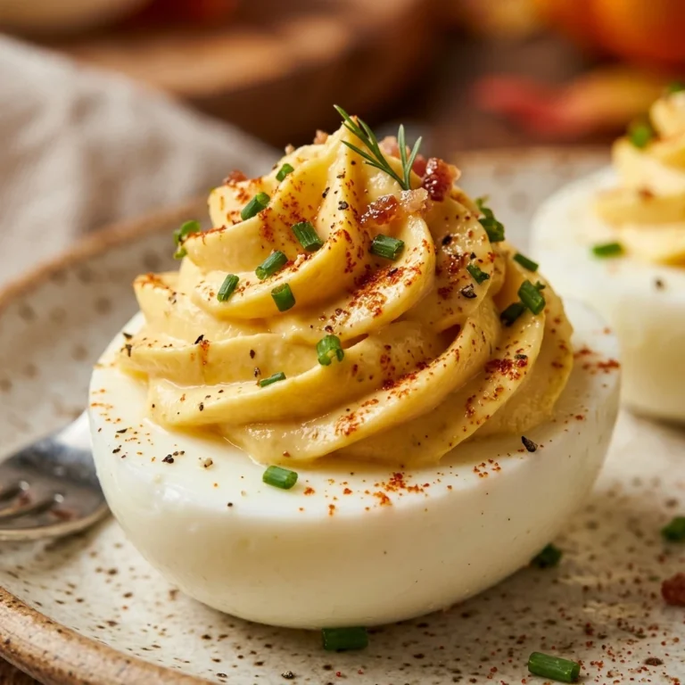 Easy Make Ahead Deviled Eggs For Thanksgiving