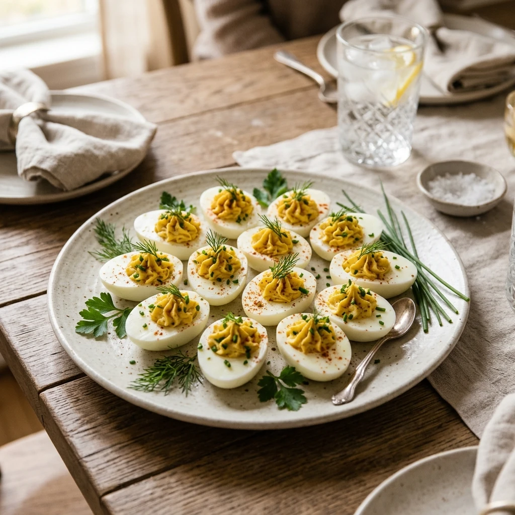 Easy Party Deviled Eggs Make Ahead