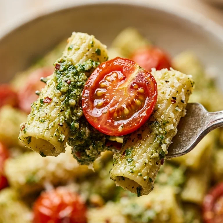 Easy Pesto Pasta With Cherry Tomatoes 15 Min