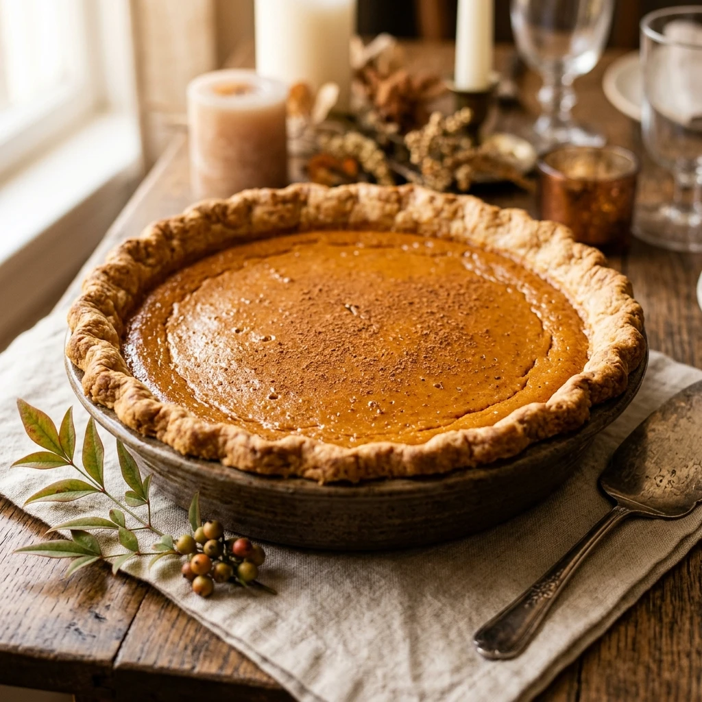 Easy Pumpkin Pie Store Crust No Rolling 10 Min Prep No Fail Thanksgiving