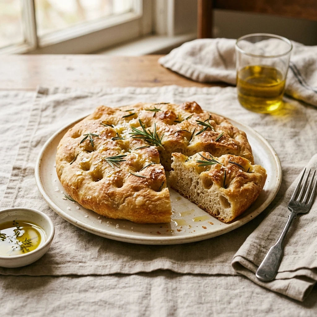 Easy Sourdough Focaccia With 4 Ingredients For Beginners