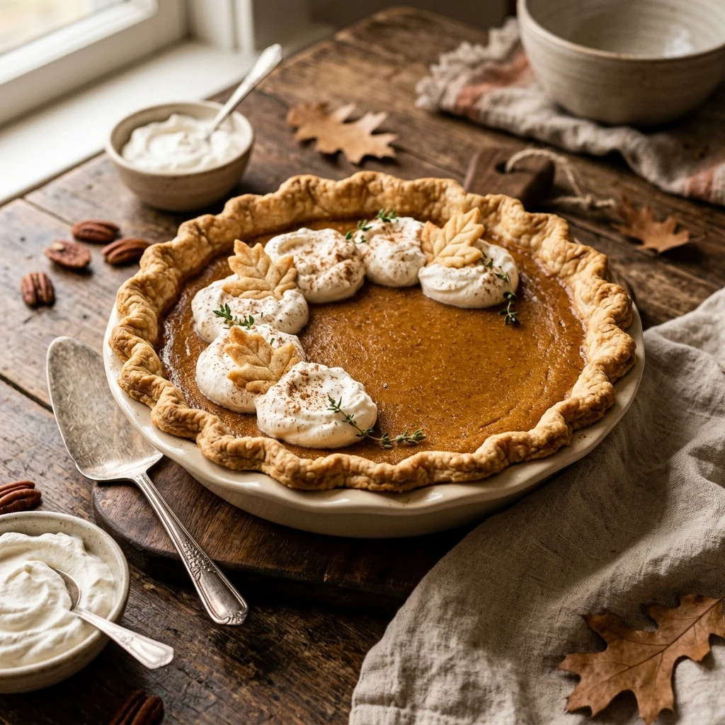 Easy Thanksgiving Pie With Store Crust That Feeds 10
