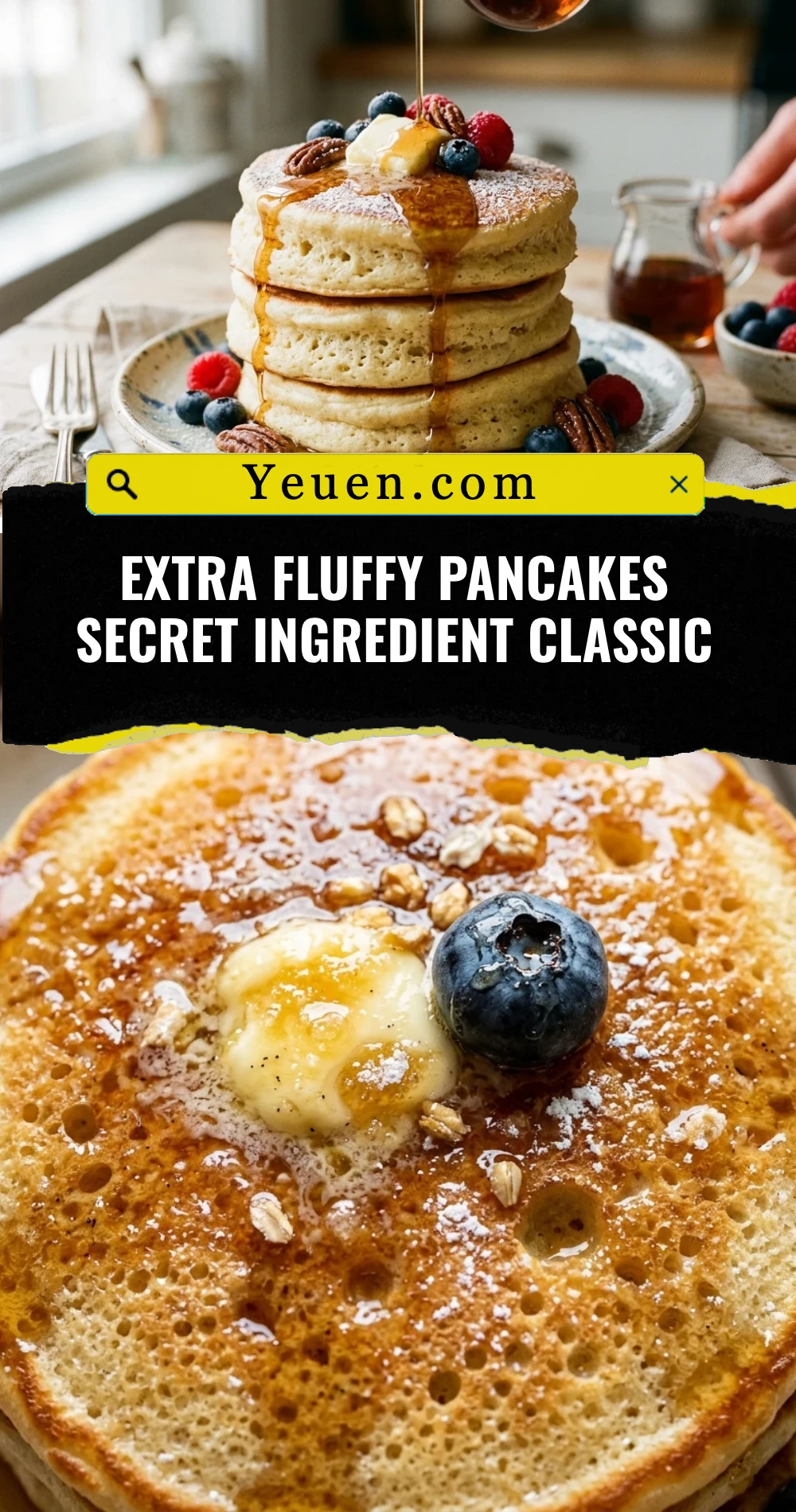 Extra Fluffy Pancakes Secret Ingredient Classic