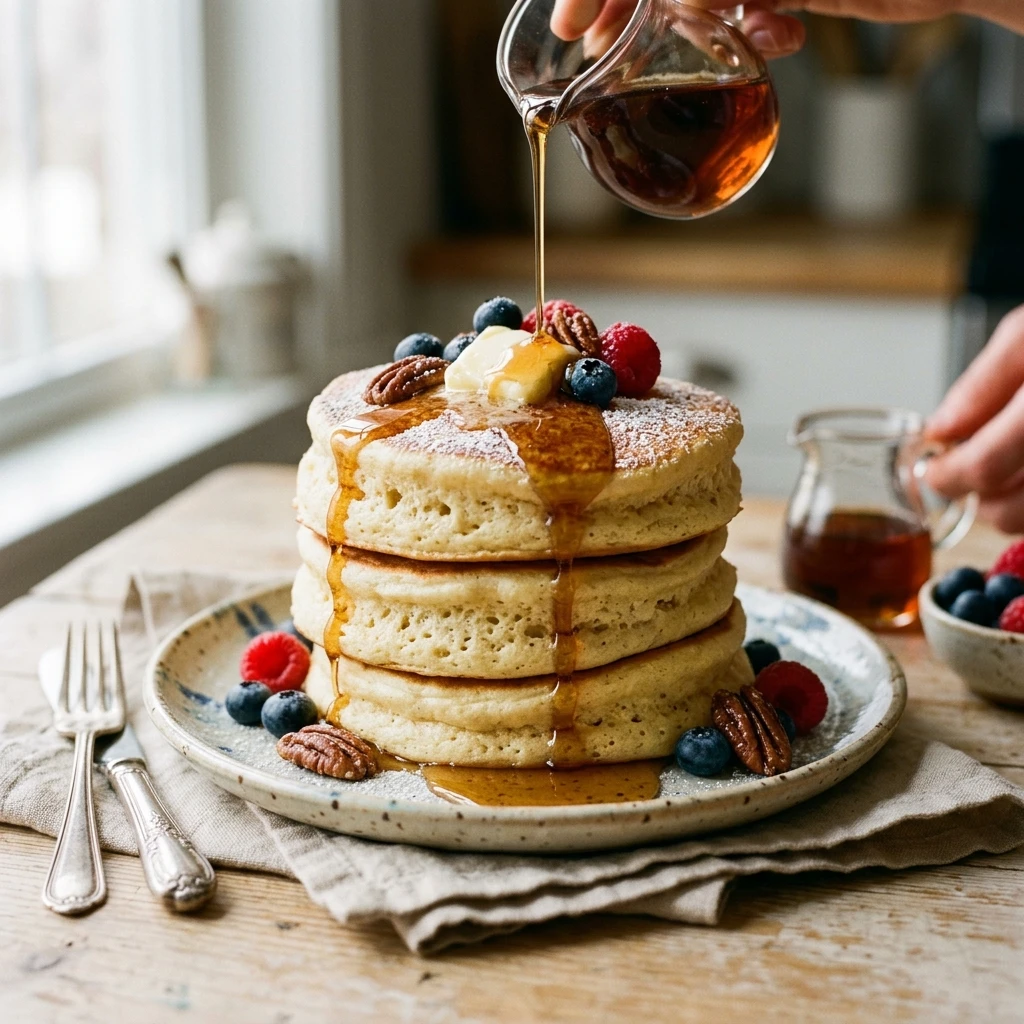 Extra Fluffy Pancakes Secret Ingredient Classic
