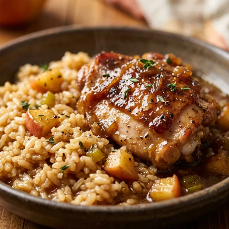 Fall Apple Cider Chicken And Rice One Pot Easy Family
