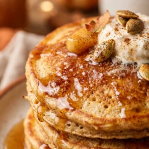Fall Apple Cider Pancakes Easy Fluffy Stacks Pumpkin