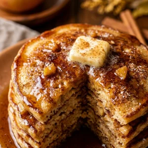 Fall Cinnamon Pancakes Easy Fluffy Stacks Pumpkin Apple Cider