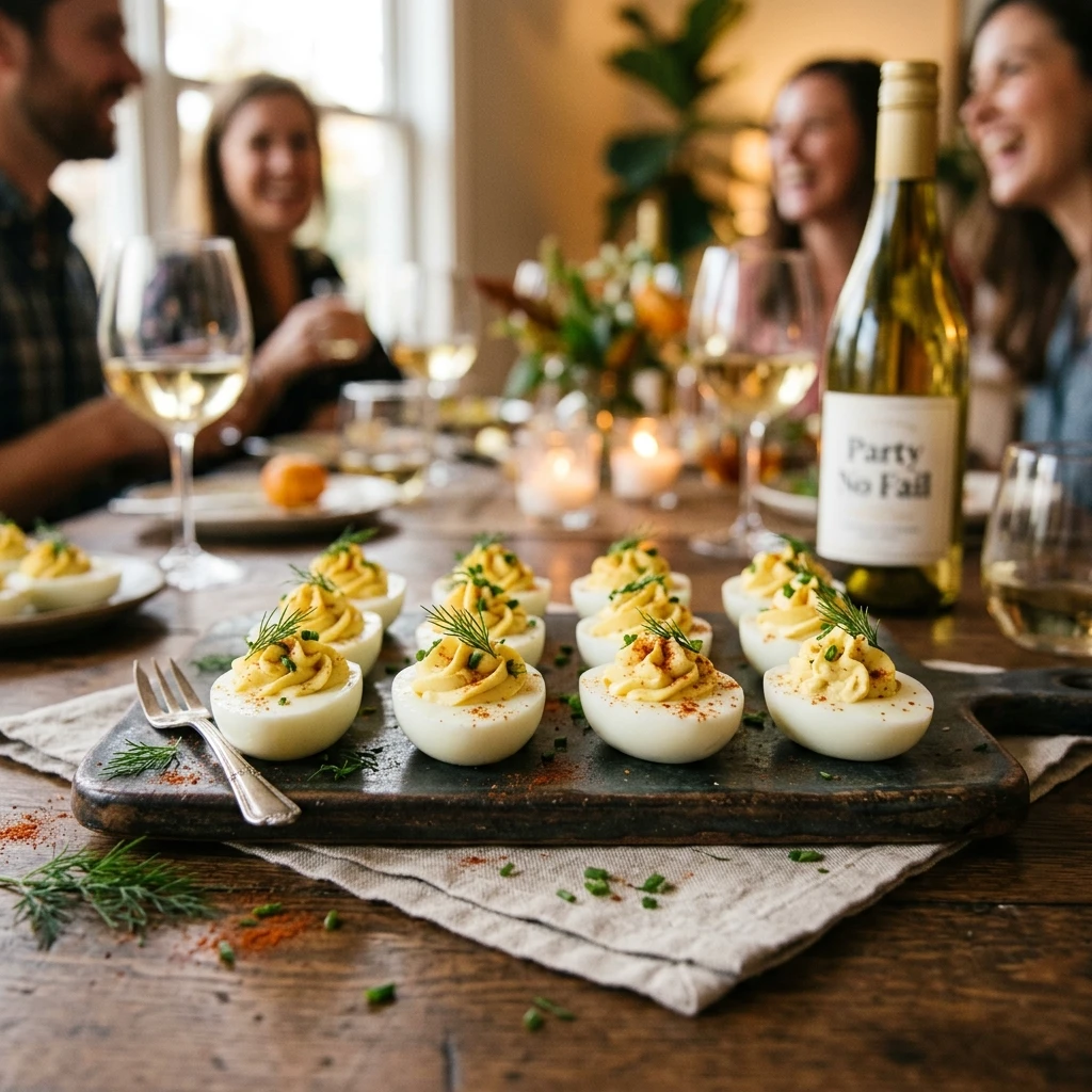 Finger Foods Deviled Eggs For Party No Fail