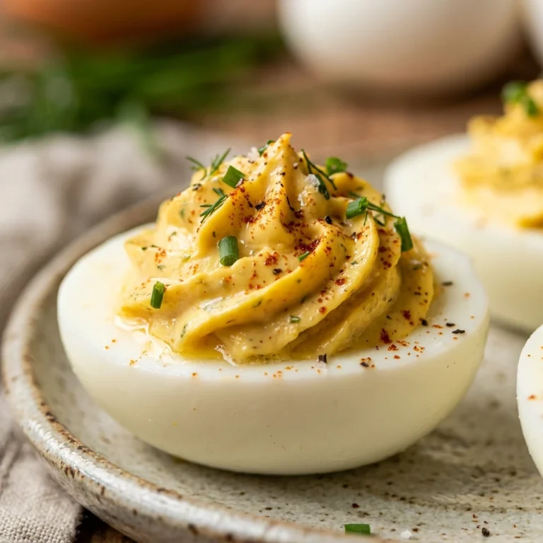 Finger Foods Deviled Eggs No Mess Party