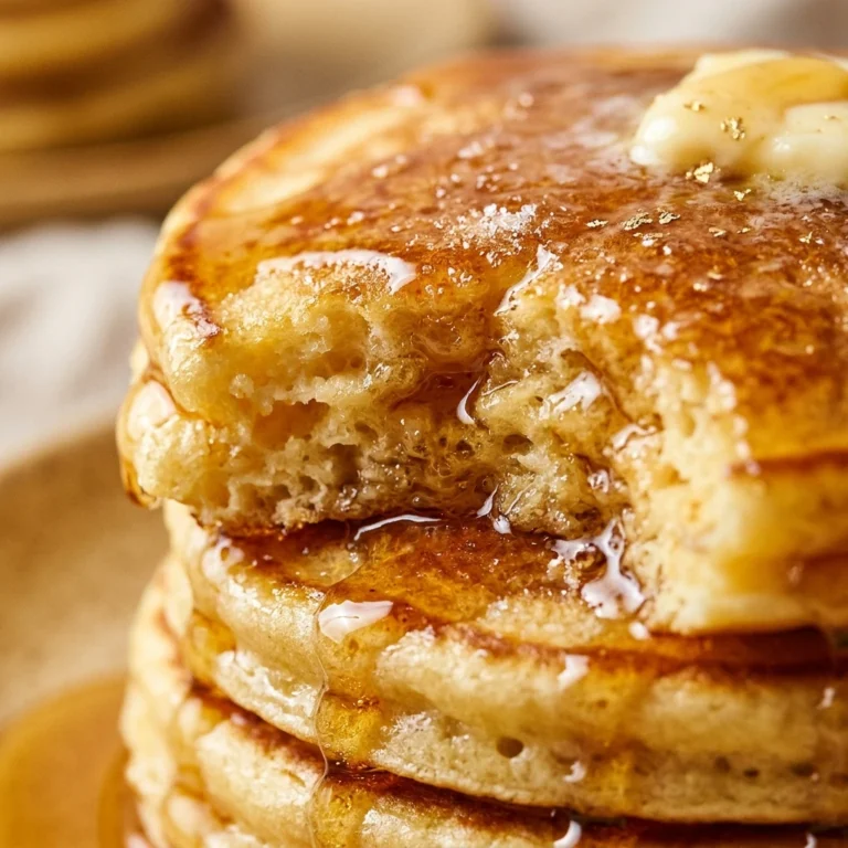 Fluffy Classic Buttermilk Pancakes Stack Easy Golden 3 Ingredient