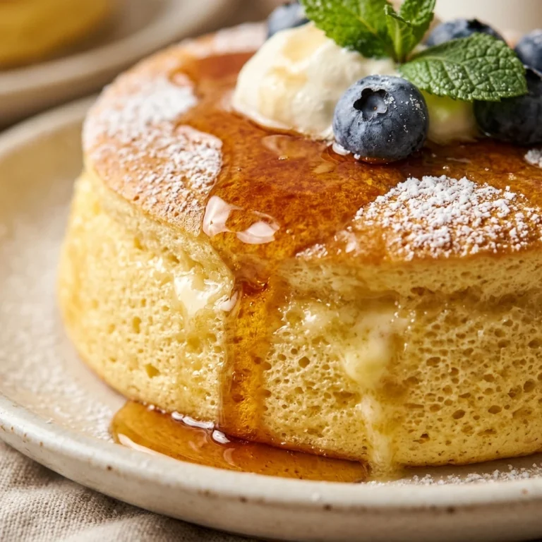 Fluffy Japanese Souffle Pancakes Classic Golden