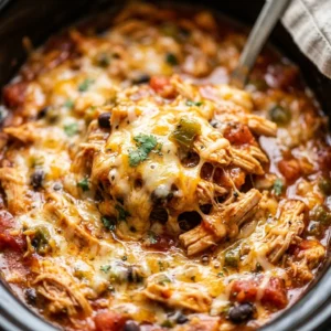 Game Day Crockpot Chicken Enchilada Dip High Protein Crowd