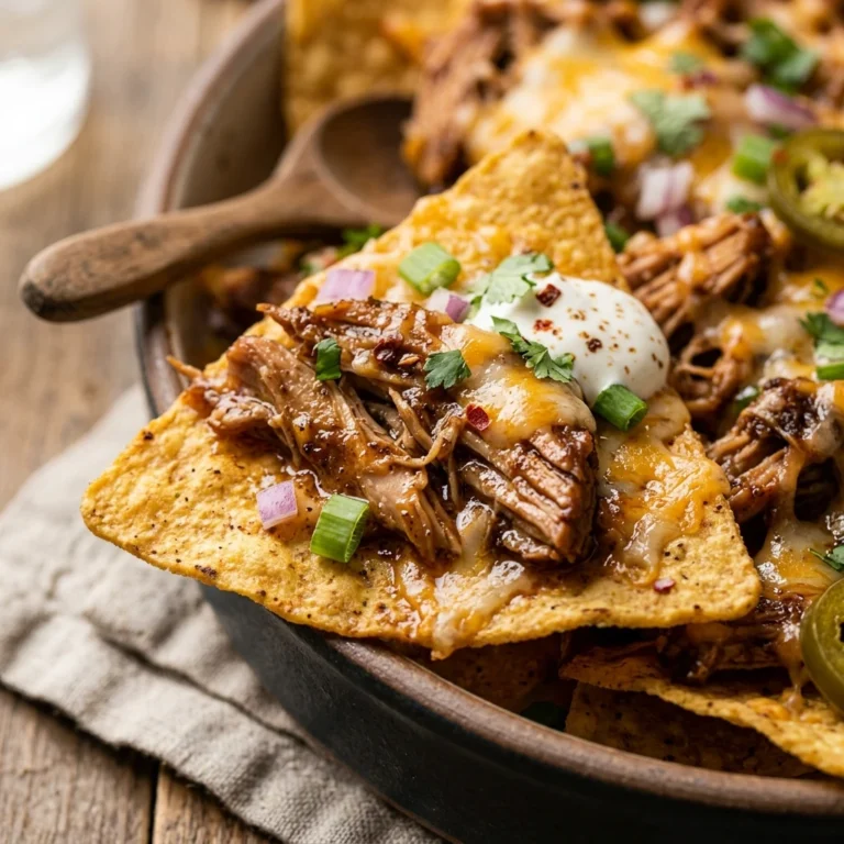 Game Day Crockpot Chicken Nachos High Protein Easy Under $20 Feeds A Crowd