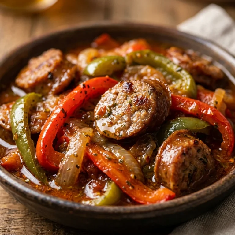 Game Day Slow Cooker Sausage And Peppers High Protein Crowd Under $20