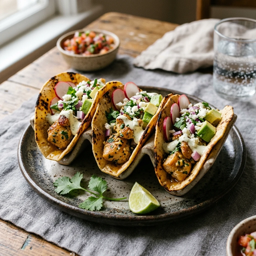 Garlic Butter Chicken Tacos Easy 20 Minute Weeknight Ultimate Recipe Viral