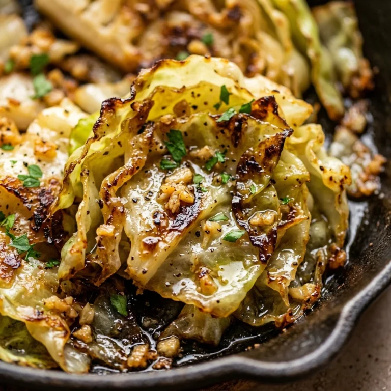 Garlic Butter Fried Cabbage 15 Minute Side