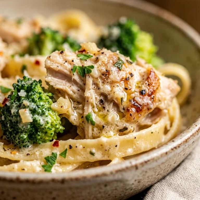 Garlic Parmesan Chicken Pasta With Broccoli Easy