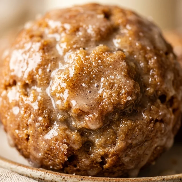 Glazed Donut Muffins with Vanilla Glaze