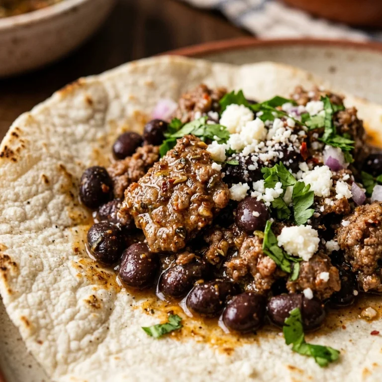 Ground Beef And Black Bean Tacos $1 Per Taco