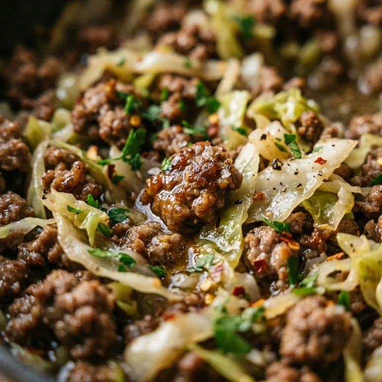 Ground Beef And Cabbage Skillet $2 Per Serving Healthy