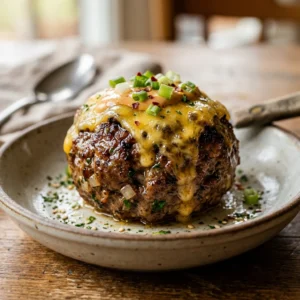 Ground Beef Cheeseburger Meatballs Budget Easy Family Under $3 Per Serving
