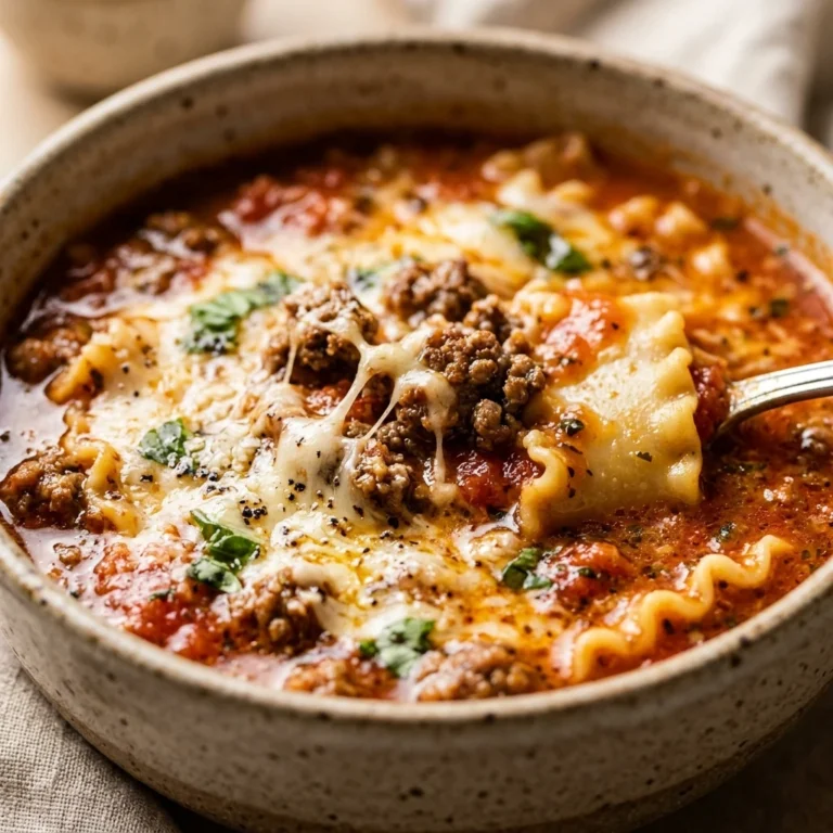 Ground Beef Lasagna Soup One Pot Pasta Easy Family Budget Under $3
