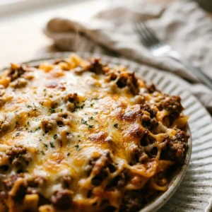 Ground Beef Million Dollar Casserole Cheesy Family Easy Budget Under $3
