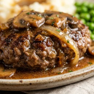 Ground Beef Salisbury Steak Budget Easy Family Under $3 Per Serving