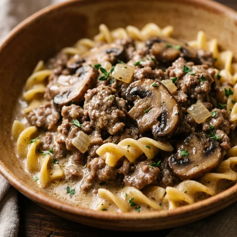Ground Beef Stroganoff Creamy 20 Minute Budget