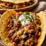 Ground Beef Taco Lasagna Tacos Easy 20 Minute Weeknight Ultimate Recipe