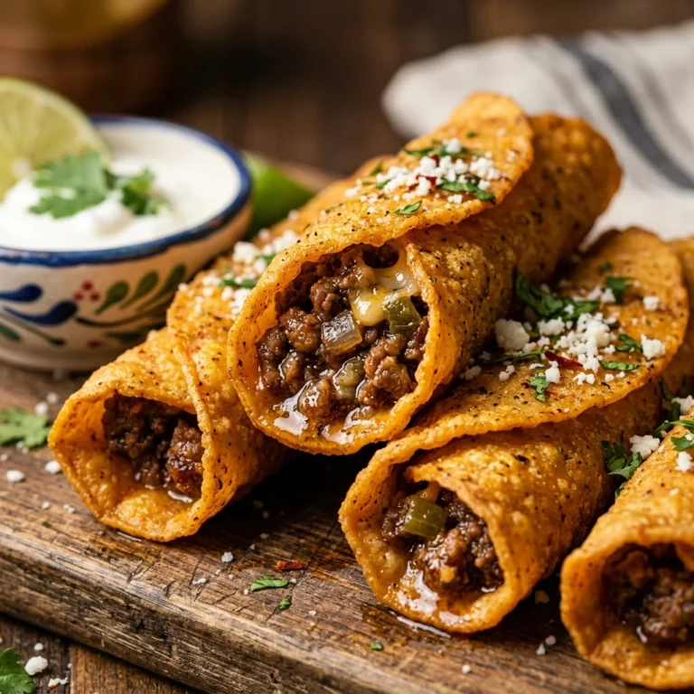 Ground Beef Taquitos Crunchy Budget
