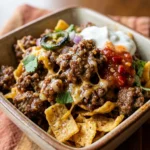 Ground Beef Walking Tacos Taco Tuesday Easy Burritos Family Budget