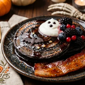 Halloween Breakfast For Dinner - Spooky Brinner Menu
