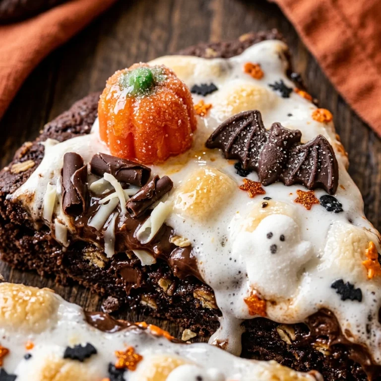 Halloween Breakfast Pizza Sweet