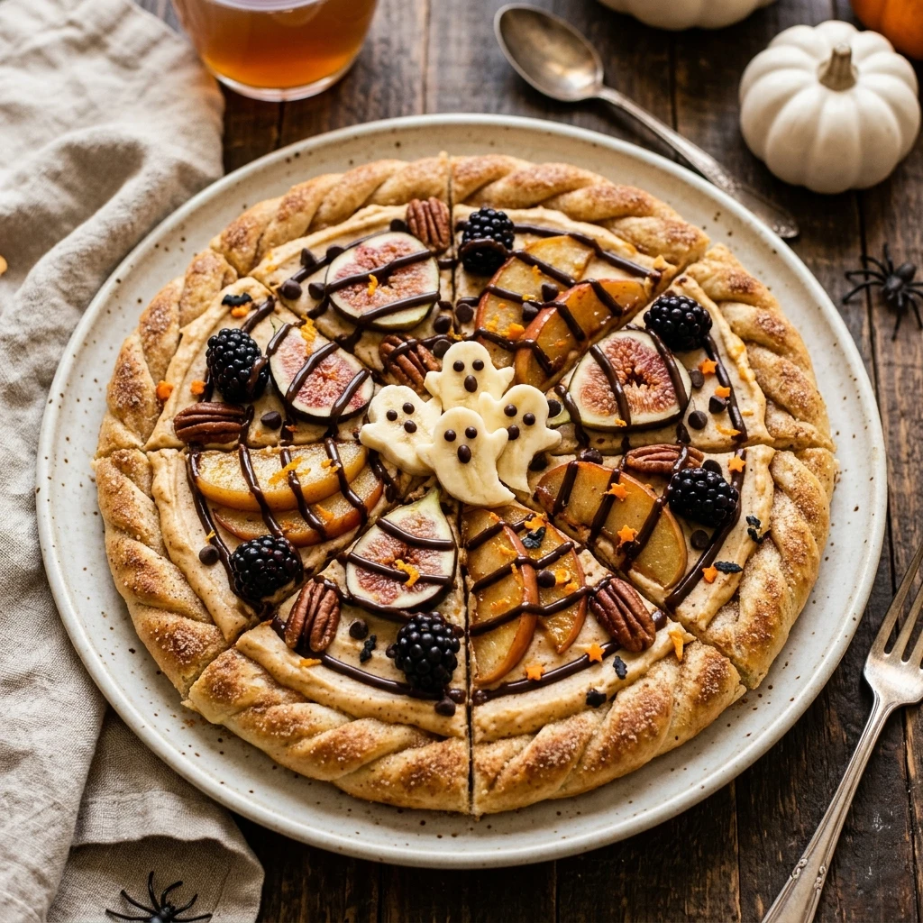 Halloween Breakfast Pizza Sweet