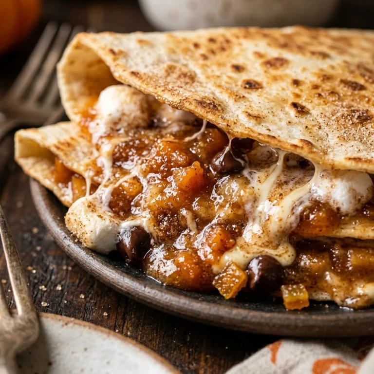 Halloween Breakfast Quesadilla Sweet